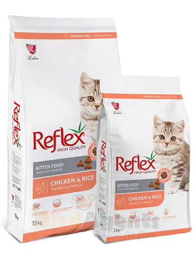 Reflex Kitten Food with Chicken and Rice – Premium nutrition for kittens.