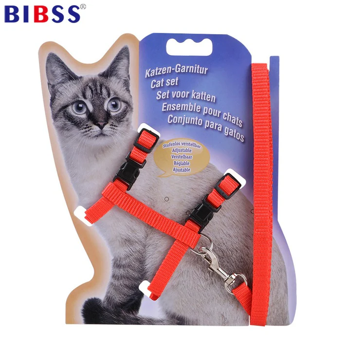 Plain Pet Harness Adjustable for small and large pets.