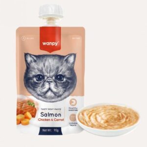 Wanpy Tasty Meat Paste Treat - Salmon