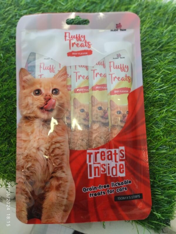 FLUFFY CAT CREAMY TREAT IN BEEF