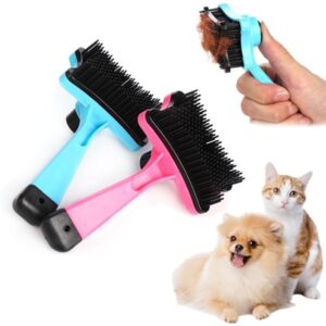 Button Brush Plastic For Cat Dog