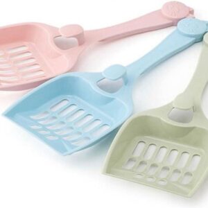 Hook scoop litter cat
