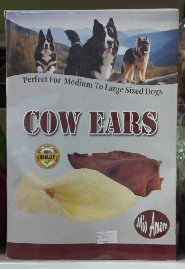 Perfect To Medium To Large Sized Dogs Cow Ears