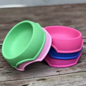 Green PP Plastic Pet Basin